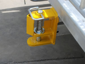 Engate traseiro do tipo E