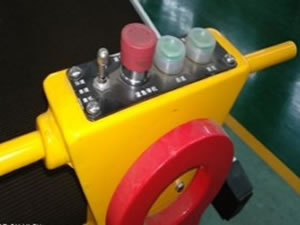  Alavanca de operação e console – apropriado para movimento, manual e emergência, etc.