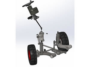 Tecnologia de suspensão independente da ponte dianteira