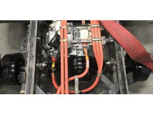  Eixo traseiro elétrico (ponte integrada)