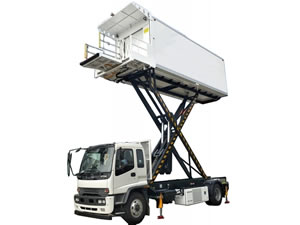 Caminhão de catering para aeronaves